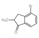 4-溴-2-甲基-1-茚满酮结构式
