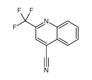2-(trifluoromethyl)quinoline-4-carbonitrile Structure