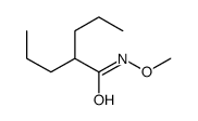 N-methoxy-2-propylpentanamide Structure