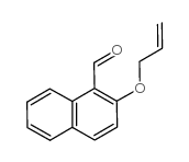 2-(烯丙氧基)-1-萘醛结构式