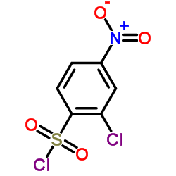 2-氯-4-硝基苯磺酰氯结构式