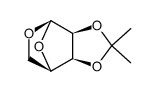 1,5-Anhydro-2,3-O-isopropylidene-β-D-lyxofuranose结构式
