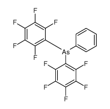 Bis(pentafluorophenyl)phenylarsine结构式