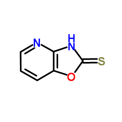 噁唑并[4,5-b]吡啶-2-硫醇结构式