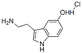 3-(2-aminoethyl)indol-5-ol hydrochloride Structure