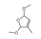 2,5-dimethoxy-3-methyl-2,5-dihydrofuran结构式