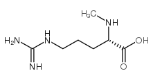 N2-Methyl-L-arginine Structure