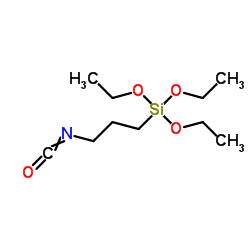3-Isocyanatopropyltriethoxysilane Structure