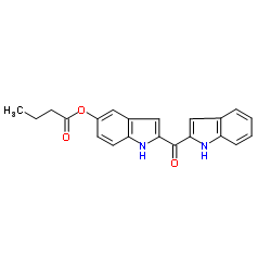 PDGFR酪氨酸激酶抑制剂II结构式
