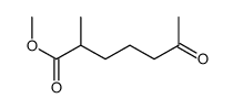 2-METHYL-6-OXO-HEPTANOIC ACID METHYL ESTER Structure