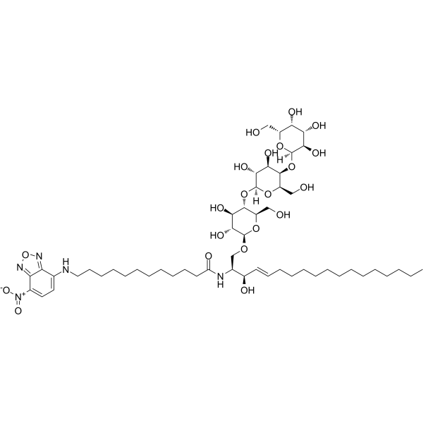 C12 NBD Globotriaosylceramide Structure