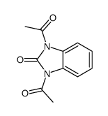1,3-Diacetyl-1,3-dihydro-benzoimidazol-2-one结构式