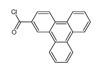 Triphenylene-2-carboxylic acid chloride结构式