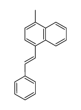 (E)-1-methyl-4-styrylnaphthalene Structure