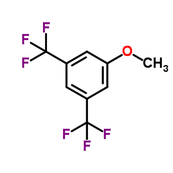 3,5-双三氟甲基苯甲醚结构式