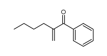 1-phenyl-2-butyl-2-propen-1-one结构式