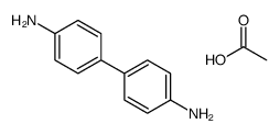 Benzidine acetate Structure