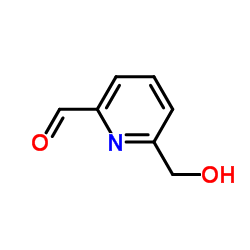 6-(羟基甲基)吡啶甲醛结构式