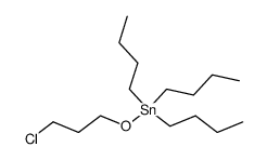 tributyl(3-chloropropoxy)stannane结构式