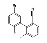 2-(5-bromo-2-fluorophenyl)-3-fluorobenzonitrile Structure