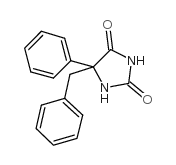 5-benzyl-5-phenylimidazolidine-2,4-dione Structure