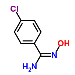4-Chloro-N-hydroxybenzenecarboximidamide structure