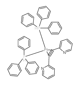 platinum; 2-(2-pyridin-2-ylethynyl)pyridine; triphenylphosphanium picture