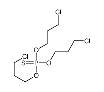 tris(3-chloropropoxy)-sulfanylidene-λ5-phosphane结构式