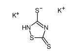 dipotassium,1,2,4-thiadiazole-3,5-dithiolate结构式