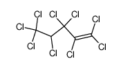 1,1,2,3,3,4,5,5,5-nonachloro-pent-1-ene结构式