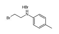 N-(2-bromo-ethyl)-p-toluidine, hydrobromide Structure