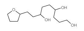 1,4,7-Nonanetriol,9-(tetrahydro-2-furanyl)- Structure