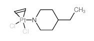 dichloroplatinum; ethene; 4-ethylpyridine结构式