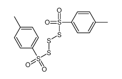 1-methyl-4-[(4-methylphenyl)sulfonyltrisulfanyl]sulfonylbenzene结构式