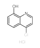 4-Chloroquinolin-8-ol hydrochloride structure