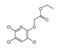 Acetic acid, (3,5,6-trichloro-2-pyridinyl)oxy-, ethyl ester structure
