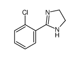 1H-IMIDAZOLE, 4,5-DIHYDRO-2-(2-CHOLROPHENYL)- Structure