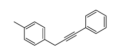 1-methyl-4-(3-phenylprop-2-ynyl)benzene结构式