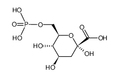 3-deoxy-D-arabino-2-heptulosonic acid 7-phosphate Structure