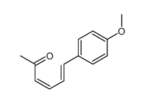 6-(4-methoxyphenyl)hexa-3,5-dien-2-one结构式