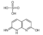 7-AMINO-1,8-NAPHTHYRIDIN-2(1H)-ONE SULFATE Structure