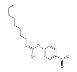 4-nitrophenyl N-octylcarbamate结构式