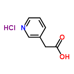 3-吡啶乙酸盐酸盐结构式