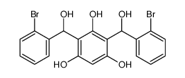 2,4-bis[(2-bromophenyl)-hydroxymethyl]benzene-1,3,5-triol Structure