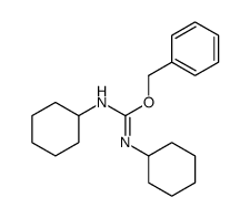 benzyl N,N'-dicyclohexylcarbamimidate结构式