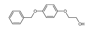p-(2-hydroxyethoxy)benzyloxybenzene Structure