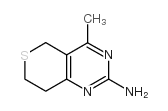 7,8-Dihydro-4-methyl-5H-thiopyrano[4,3-d]pyrimidin-2-amine structure
