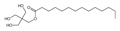 3-hydroxy-2,2-bis(hydroxymethyl)propyl myristate Structure