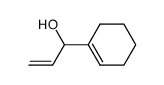 1-(Cyclohex-1-enyl)prop-2-en-1-ol结构式