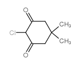 2-氯-5,5-二甲基-1,3-环己二酮结构式